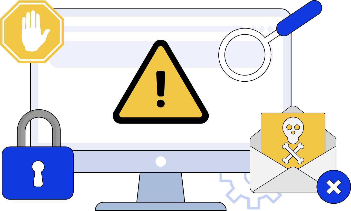 Visual element of a dashboard on a monitor, providing ease of tracking for all events on the cloud.